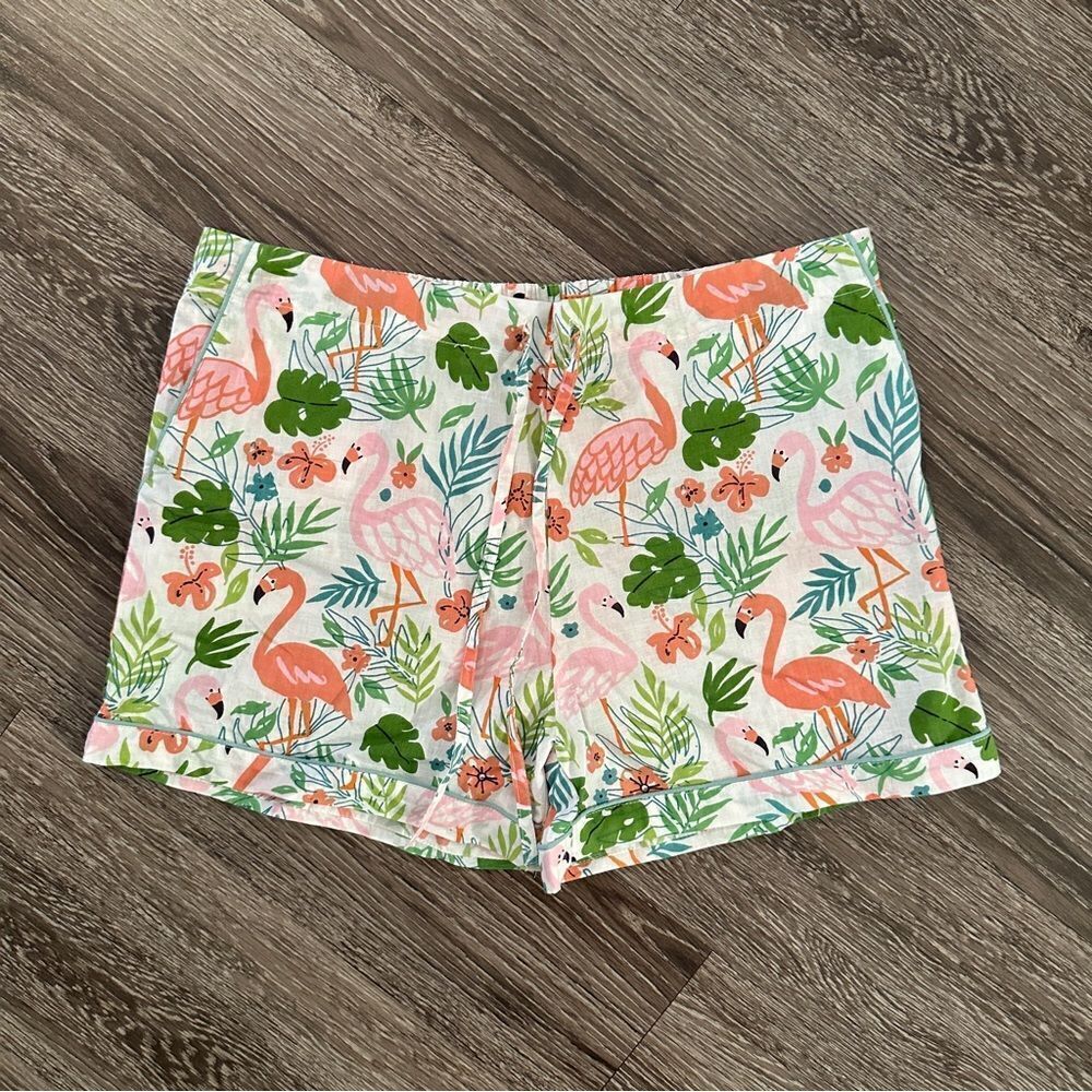 Mahogany Flamingo Shorts